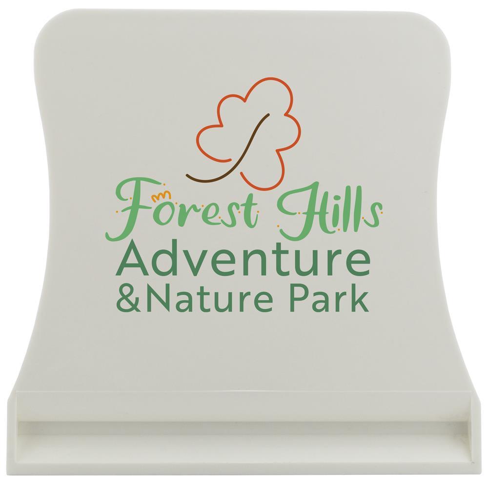 Recycled Billboard Ice Scraper White