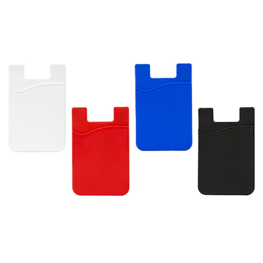 Silicone Phone Wallet Plain Stock